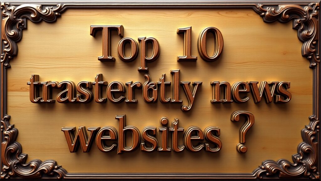 Top 10 trustworthy news websites