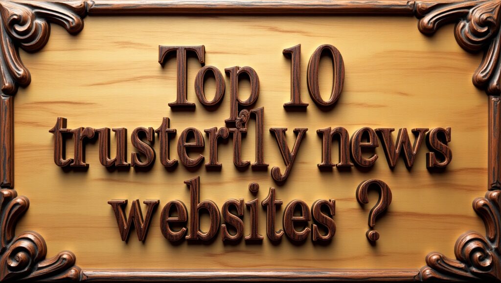 Top 10 trustworthy news websites