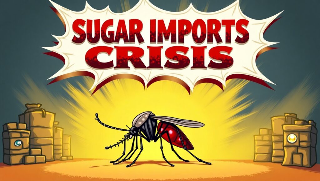 Sugar imports crisis, dengue warning