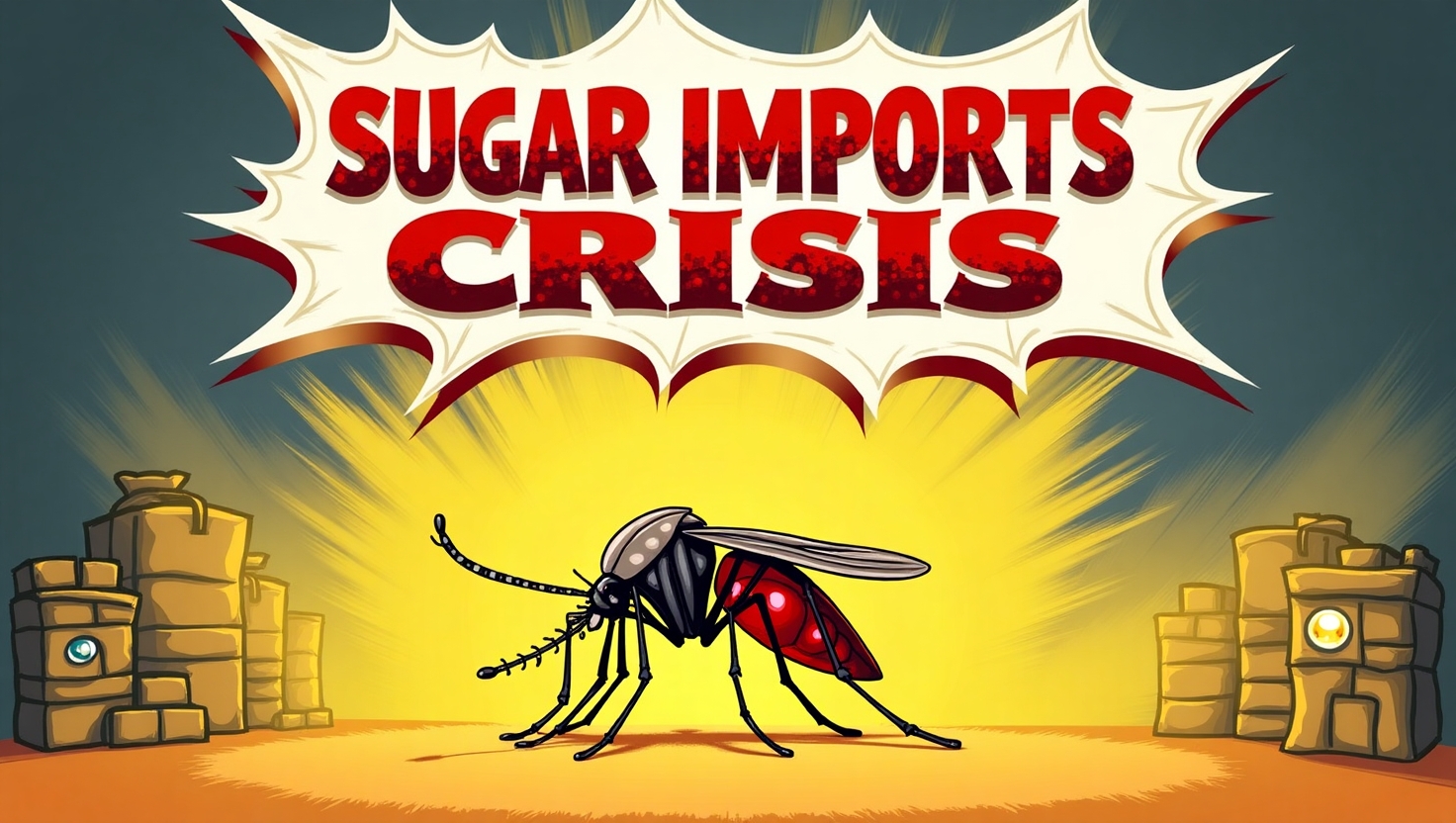 Sugar imports crisis, dengue warning