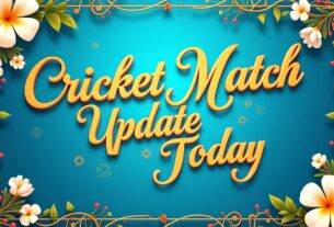 cricket match update today