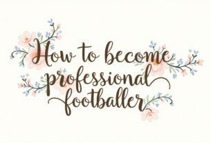 How to become a professional footballer
