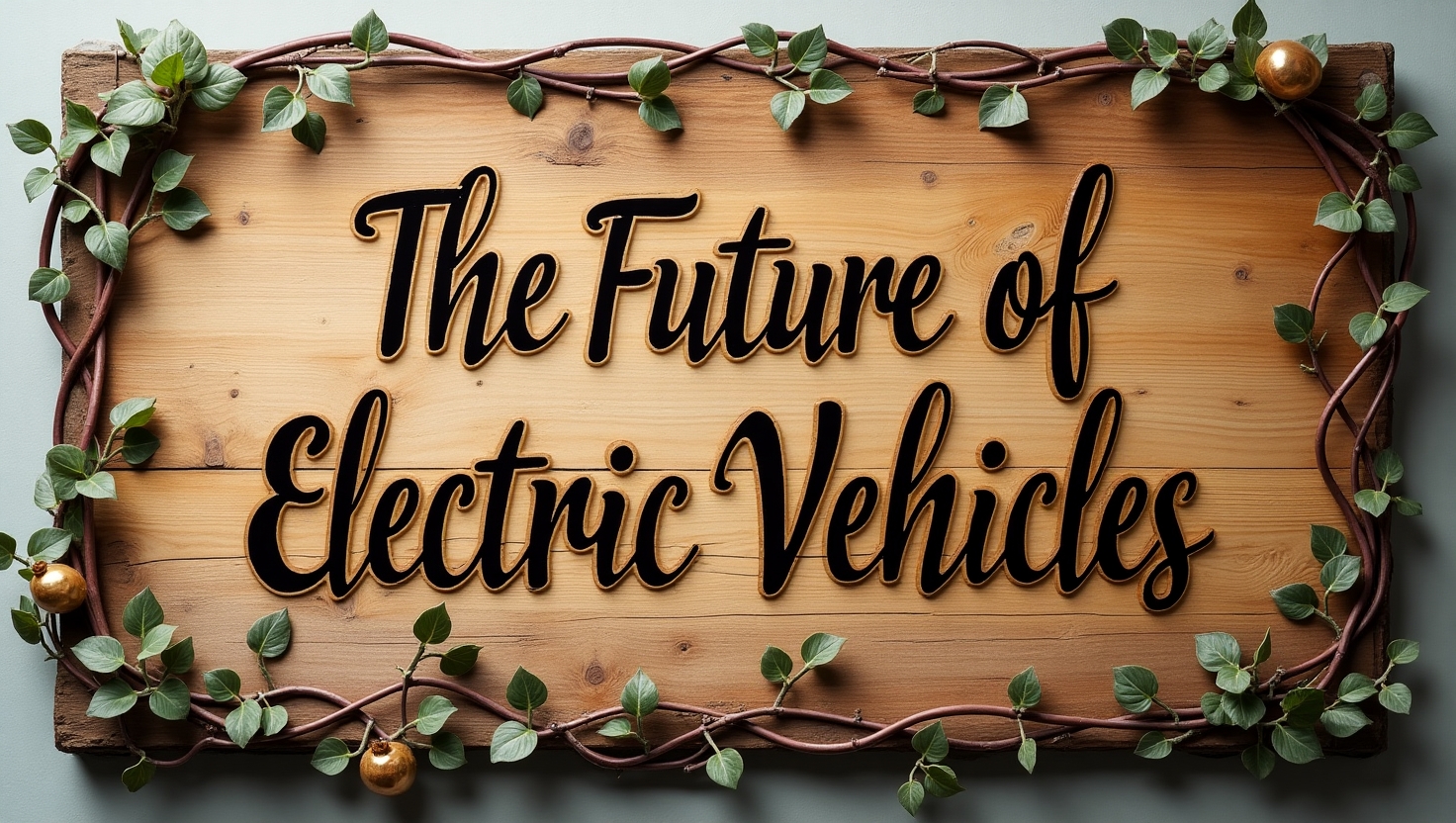 The future of electric vehicles