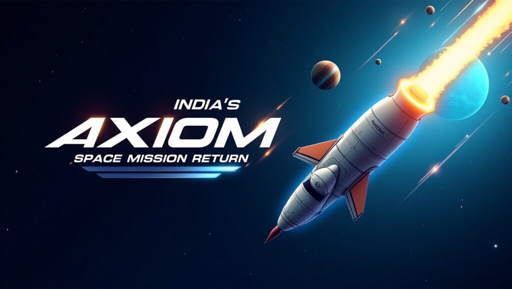 India’s Axiom‑4 Space Mission Return