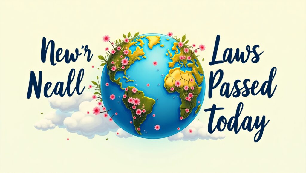 new laws passed today