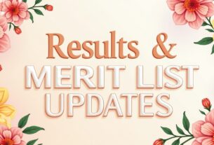 results and merit list updates