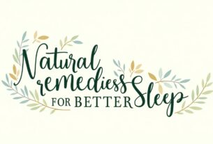 Natural remedies for better sleep