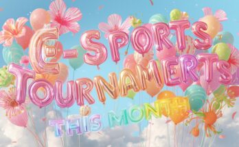e-sports tournaments this month
