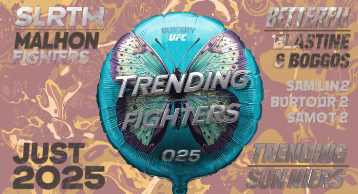 UFC trending fighters 2025