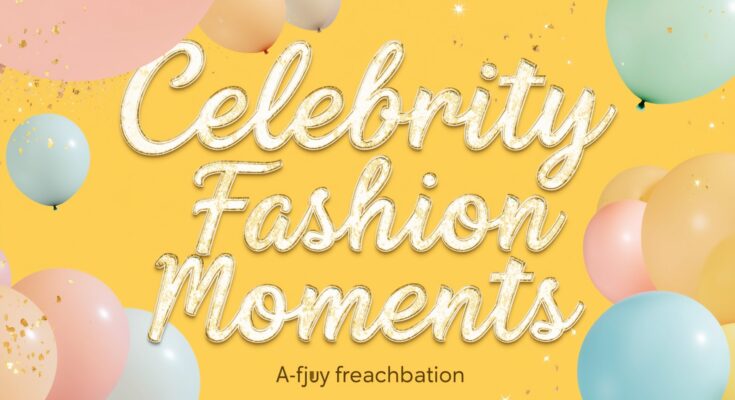 celebrity fashion moments